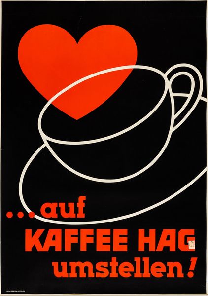 Anonimo : Auf Kaffe Hag umstellen!  - Asta Pop Culture e Manifesti - Associazione Nazionale - Case d'Asta italiane