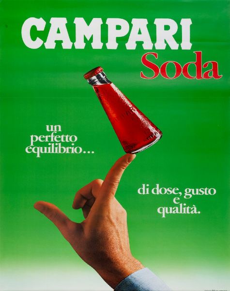 Anonimo : Campari e Soda  - Asta Pop Culture e Manifesti - Associazione Nazionale - Case d'Asta italiane