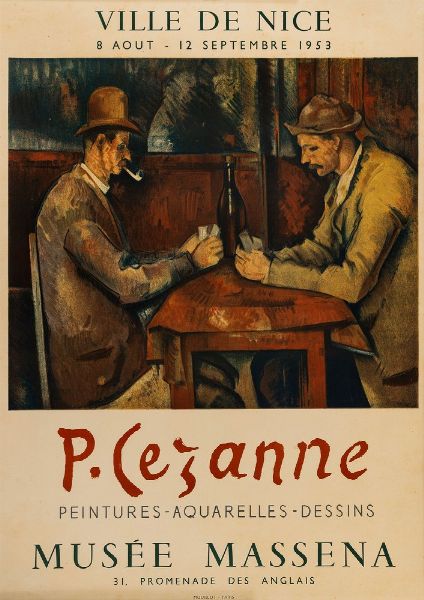 Renoir & Cezanne : Mostra PARIS, Renoir & Cezanne  - Asta Pop Culture e Manifesti - Associazione Nazionale - Case d'Asta italiane