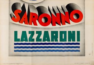 Marchesi : Amaretti di Saronno - Lazzaroni  - Asta Pop Culture e Manifesti - Associazione Nazionale - Case d'Asta italiane