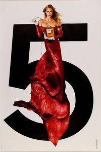 Jean Paul Goude - Chanel 5 (model Estrella Ward)