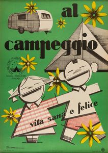 Iginio Sartori - Al campeggio  / ENIT