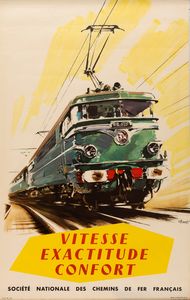 Albert Brenet - SNCF, Vitesse, exactitude, confort<BR>