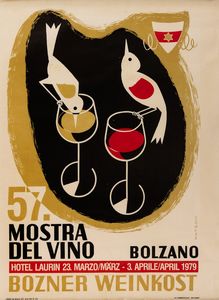 Luis Patsch - 57 Mostra del Vino - Bolzano 1979