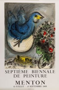 Marc Chagall - Septime Biennale de Peinture - Menton