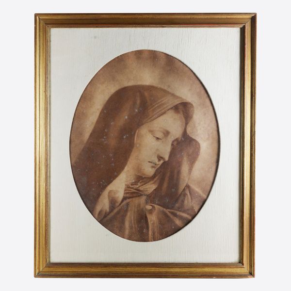 Volto di Madonna, multiplo su carta  - Asta Smart Auction: arredo, dipinti, sculture, argenti e altro a prezzi vantaggiosi - Associazione Nazionale - Case d'Asta italiane