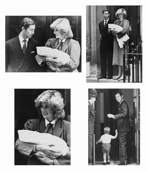 Anonimo : Lady Diana e il Principe Carlo (Second Baby)  - Asta Fotografia - Associazione Nazionale - Case d'Asta italiane