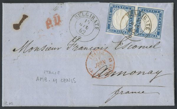 Sardegna - Storia postale  - Asta Filatelia e Storia Postale - Associazione Nazionale - Case d'Asta italiane