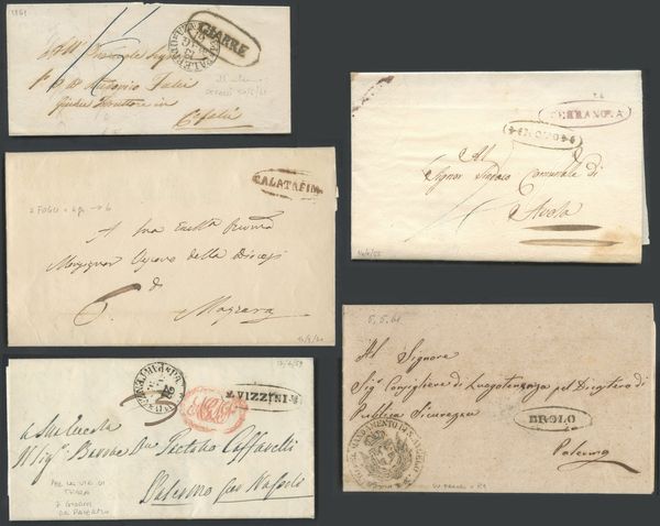 Sicilia - Storia Postale  - Asta Filatelia e Storia Postale - Associazione Nazionale - Case d'Asta italiane