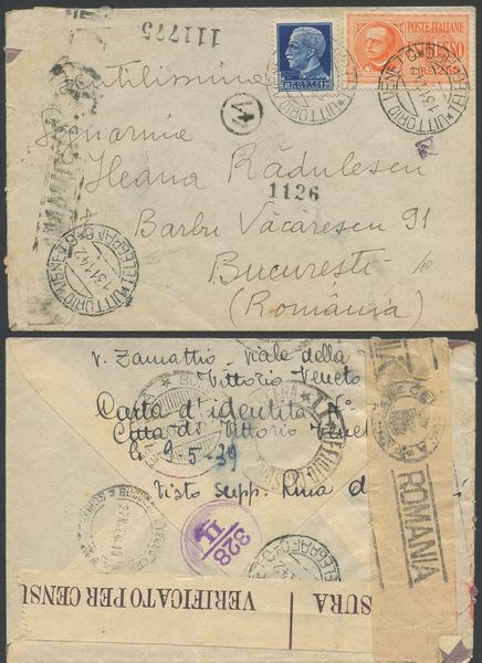 Storia Postale  - Asta Filatelia e Storia Postale - Associazione Nazionale - Case d'Asta italiane