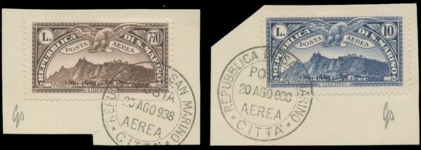 San Marino P. Aerea  - Asta Filatelia e Storia Postale - Associazione Nazionale - Case d'Asta italiane