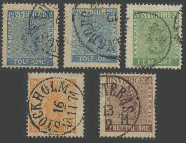 Svezia  - Asta Filatelia e Storia Postale - Associazione Nazionale - Case d'Asta italiane