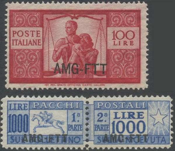 Trieste - Zona A  - Asta Filatelia e Storia Postale - Associazione Nazionale - Case d'Asta italiane