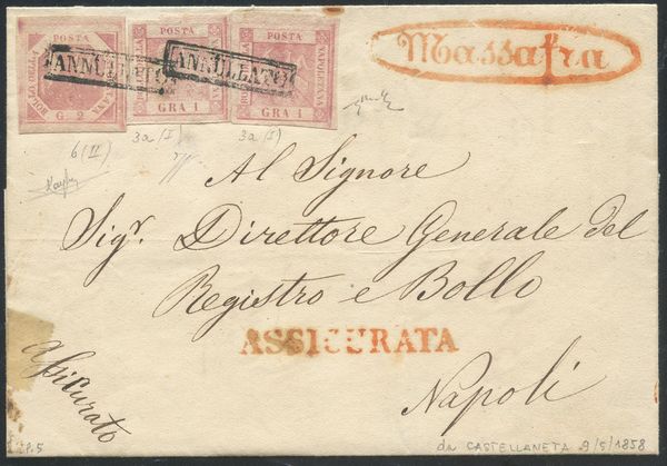 Napoli - Storia Postale  - Asta Filatelia e Storia Postale - Associazione Nazionale - Case d'Asta italiane