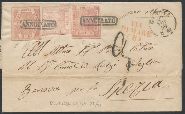 Napoli - Storia Postale  - Asta Filatelia e Storia Postale - Associazione Nazionale - Case d'Asta italiane