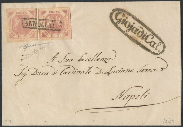 Napoli - Storia Postale  - Asta Filatelia e Storia Postale - Associazione Nazionale - Case d'Asta italiane