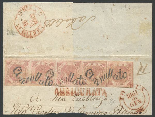 Napoli - Svolazzi  - Asta Filatelia e Storia Postale - Associazione Nazionale - Case d'Asta italiane