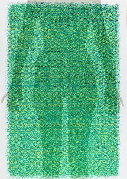 Theo Gallino : Figura femminile verde  - Asta Arte Moderna, Contemporanea, '800 e '900 - Associazione Nazionale - Case d'Asta italiane