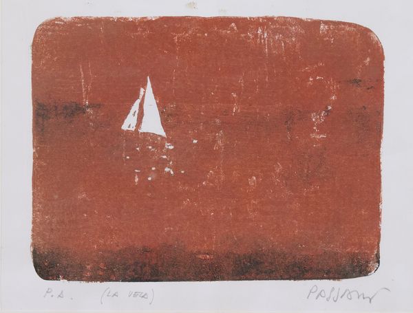 Gualtiero Passani : La vela  - Asta Arte Moderna, Contemporanea, '800 e '900 - Associazione Nazionale - Case d'Asta italiane