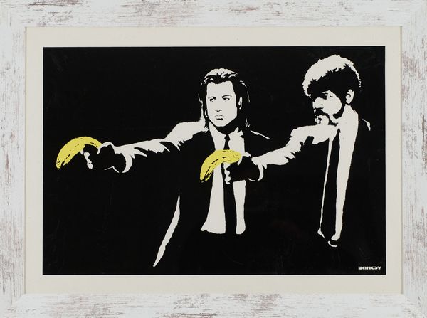 Banksy : Pulp Fiction  - Asta Arte Moderna, Contemporanea, '800 e '900 - Associazione Nazionale - Case d'Asta italiane