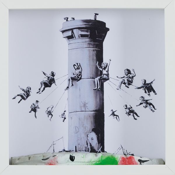 Banksy : The Walled off Hotel ( Palestina)  - Asta Arte Moderna, Contemporanea, '800 e '900 - Associazione Nazionale - Case d'Asta italiane