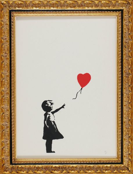 Banksy : Balloon Girl  - Asta Arte Moderna, Contemporanea, '800 e '900 - Associazione Nazionale - Case d'Asta italiane