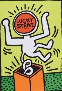 Keith Haring - Lucky Strike it's toasted