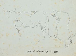 Pietro Annigoni - Mucche