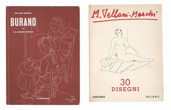 MARIO VELLANI MARCHI : Burano e la Laguna Veneta. Testo di Orio Vergari.  - Asta Libri, autografi e manoscritti - Associazione Nazionale - Case d'Asta italiane