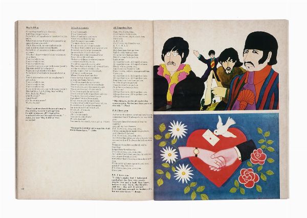 ALAN ALDRIDGE : The Beatles illustrated lyrics.  - Asta Libri, autografi e manoscritti - Associazione Nazionale - Case d'Asta italiane