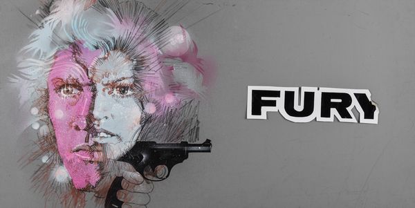 Piero Ermanno Iaia : Fury  - Asta Bozzetti Cinematografici   - Associazione Nazionale - Case d'Asta italiane