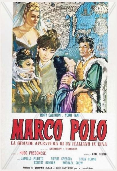 Marcello Colizzi : Marco Polo  - Asta Bozzetti Cinematografici   - Associazione Nazionale - Case d'Asta italiane