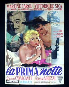 Angelo Cesselon : La prima notte  - Asta Bozzetti Cinematografici   - Associazione Nazionale - Case d'Asta italiane