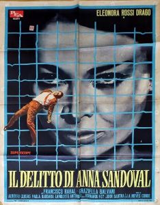 A.N.I. (autore non identificato) : Il delitto di Anna Sandoval  - Asta Bozzetti Cinematografici   - Associazione Nazionale - Case d'Asta italiane