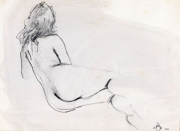 Nudo di donna Matita su carta  - Asta Arte Moderna e Contemporanea - Associazione Nazionale - Case d'Asta italiane