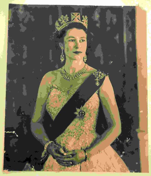 Foto della regina Elisabetta II  - Asta Militaria, Medaglie e Ordini Cavallereschi - Associazione Nazionale - Case d'Asta italiane