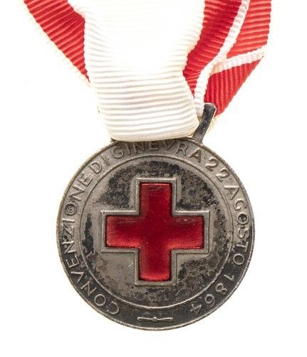 MEDAGLIA DA INFERMIERA VOLONTARIA  - Asta Militaria, Medaglie e Ordini Cavallereschi - Associazione Nazionale - Case d'Asta italiane