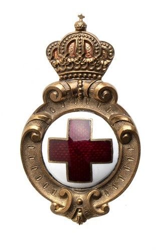 grande distintivo della croce rossa bulgara  - Asta Militaria, Medaglie e Ordini Cavallereschi - Associazione Nazionale - Case d'Asta italiane