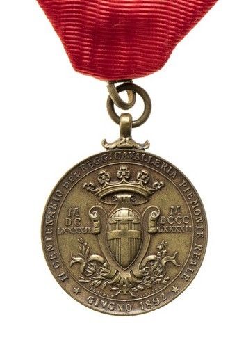 MEDAGLIA COMMEMORATIVA DEL PIEMONTE REALE  - Asta Militaria, Medaglie e Ordini Cavallereschi - Associazione Nazionale - Case d'Asta italiane