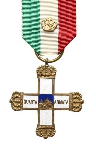 CROCE DELLA QUARTA ARMATA  - Asta Militaria, Medaglie e Ordini Cavallereschi - Associazione Nazionale - Case d'Asta italiane