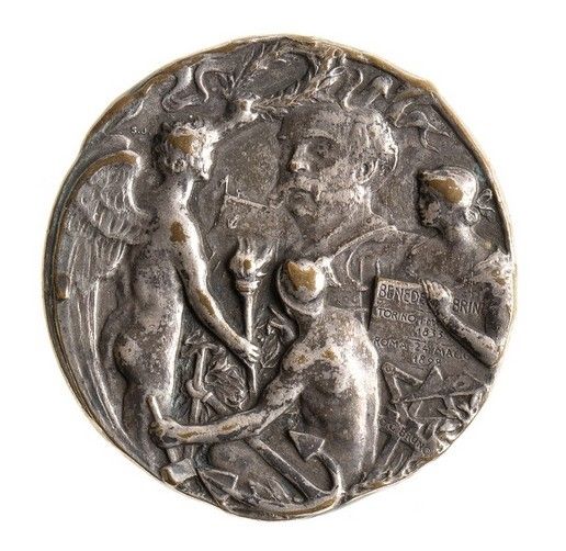 MEDAGLIA DEL VARO DELLA CORAZZATA BENEDETTO BRIN  - Asta Militaria, Medaglie e Ordini Cavallereschi - Associazione Nazionale - Case d'Asta italiane