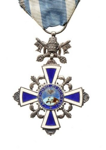 CROCE GIUBILARE, MEDAGLIA DI BENEMERENZA PER LANNO SANTO  - Asta Militaria, Medaglie e Ordini Cavallereschi - Associazione Nazionale - Case d'Asta italiane