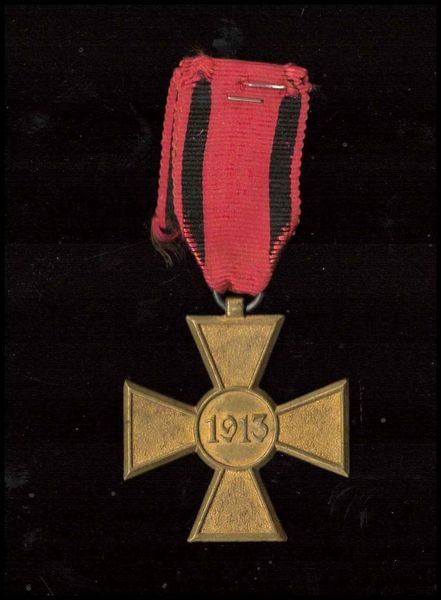 Croce commemorativa delle Guerre Balcaniche  - Asta Militaria, Medaglie e Ordini Cavallereschi - Associazione Nazionale - Case d'Asta italiane