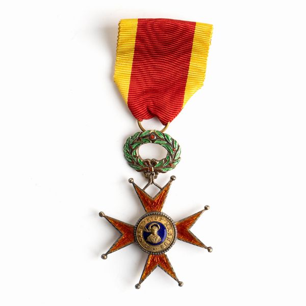 ORDINE DI S. GREGORIO PAPA, CAVALIERE  - Asta Militaria, Medaglie e Ordini Cavallereschi - Associazione Nazionale - Case d'Asta italiane