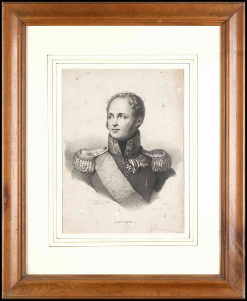 Charles MOTTE (1785-1836) Ritratto di Zar Alessandro II  - Asta Militaria, Medaglie e Ordini Cavallereschi - Associazione Nazionale - Case d'Asta italiane