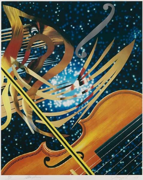 James Rosenquist : Star strings  - Asta Grafiche e multipli  - Associazione Nazionale - Case d'Asta italiane