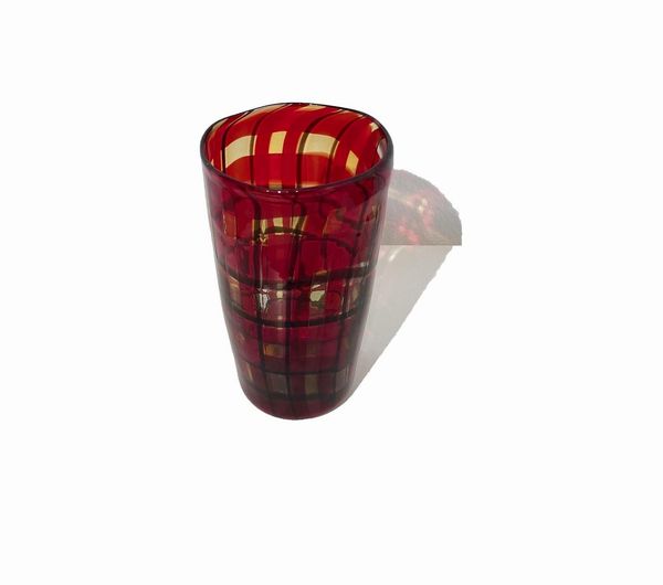 FULVIO BIANCONI : Vaso scozzese  - Asta Design e oggetti d'arte  - Associazione Nazionale - Case d'Asta italiane