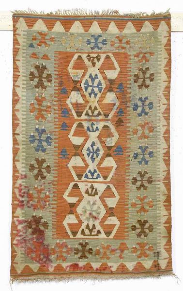 Kilim fine XX secolo  - Asta Tappeti - Associazione Nazionale - Case d'Asta italiane