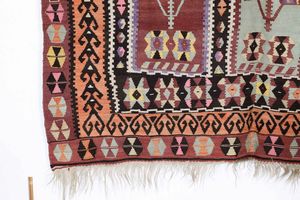 Kilim Konia, Anatolia inizio XX secolo  - Asta Tappeti - Associazione Nazionale - Case d'Asta italiane