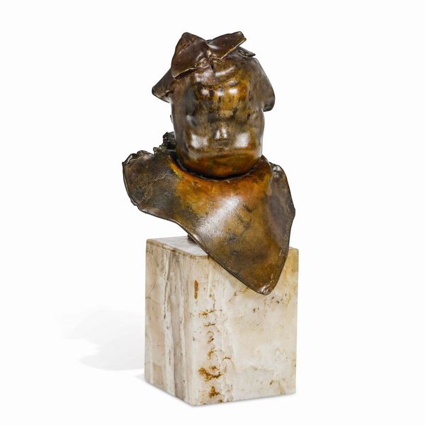 Mario Restelli : Busto di bimba  - Asta Antiquariato - Associazione Nazionale - Case d'Asta italiane